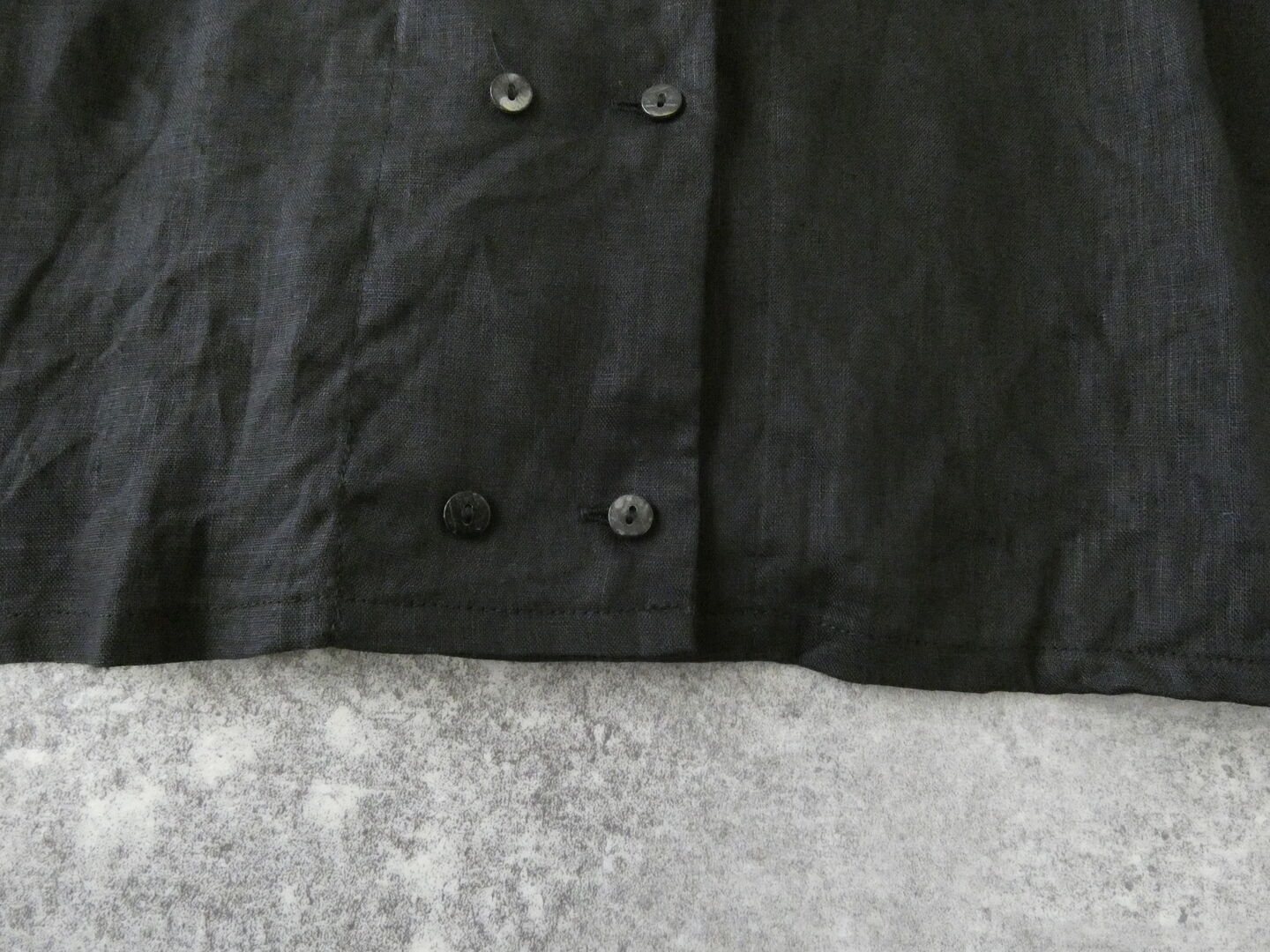 mizuiro ind(ミズイロインド) リネンダブルクルーネックシャツの商品画像32