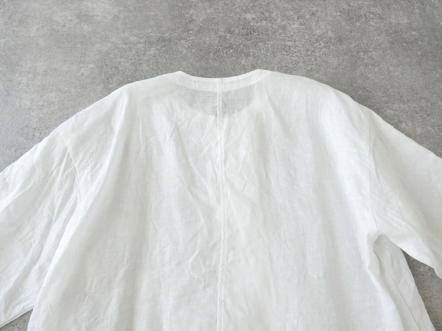 mizuiro ind(ミズイロインド) リネンダブルクルーネックシャツの商品画像62