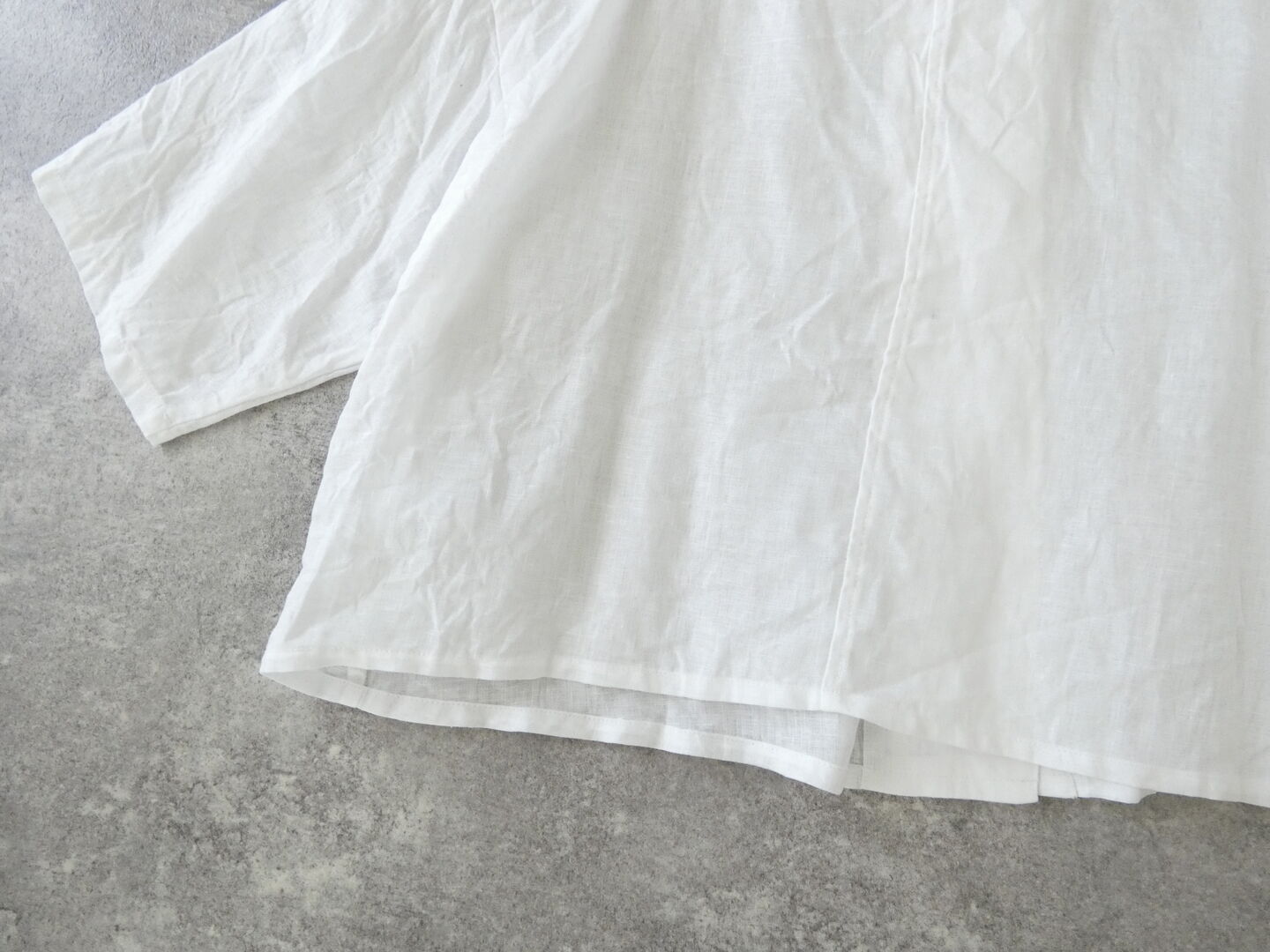 mizuiro ind(ミズイロインド) リネンダブルクルーネックシャツの商品画像63