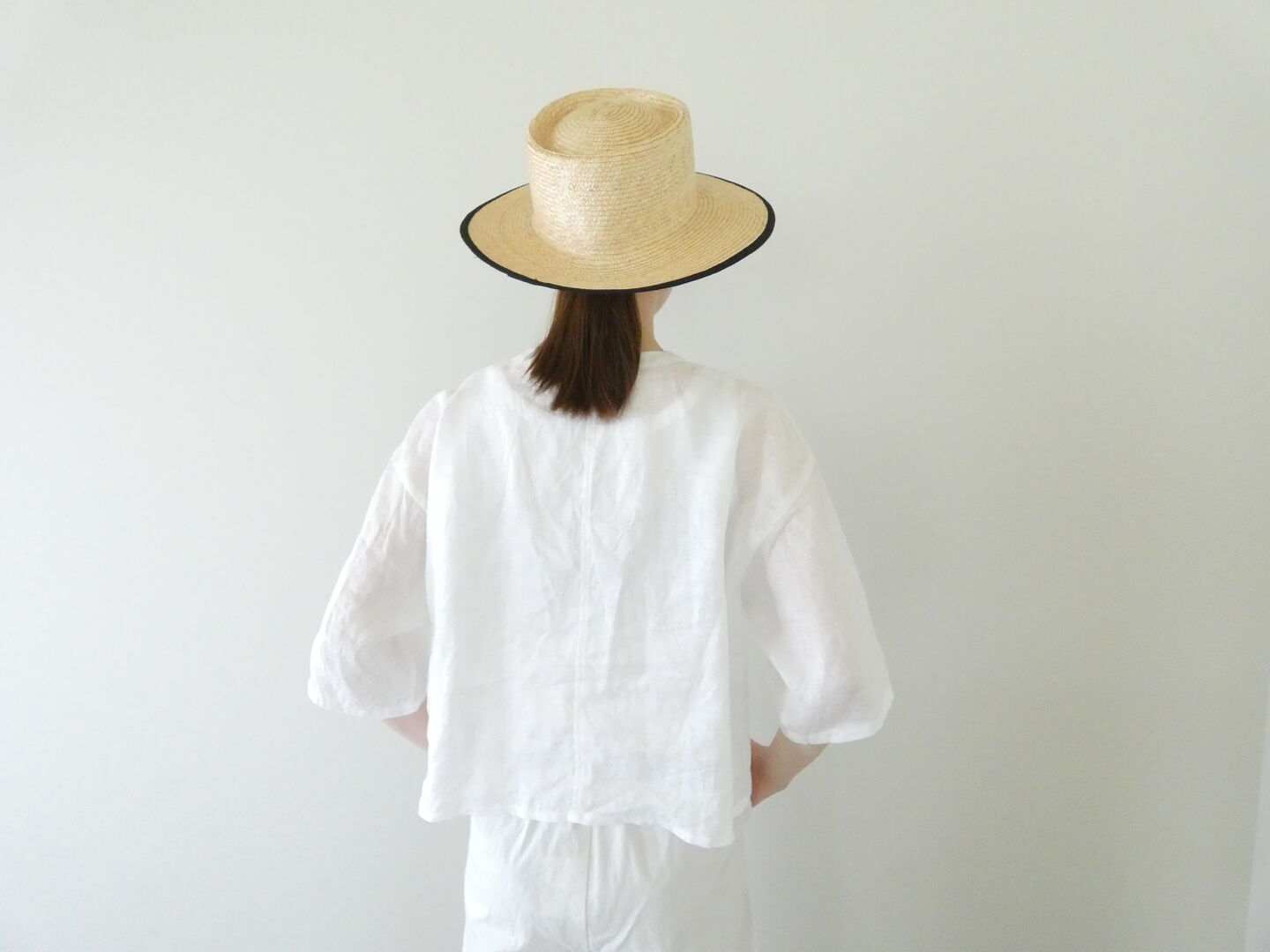 mizuiro ind(ミズイロインド) リネンダブルクルーネックシャツの商品画像9