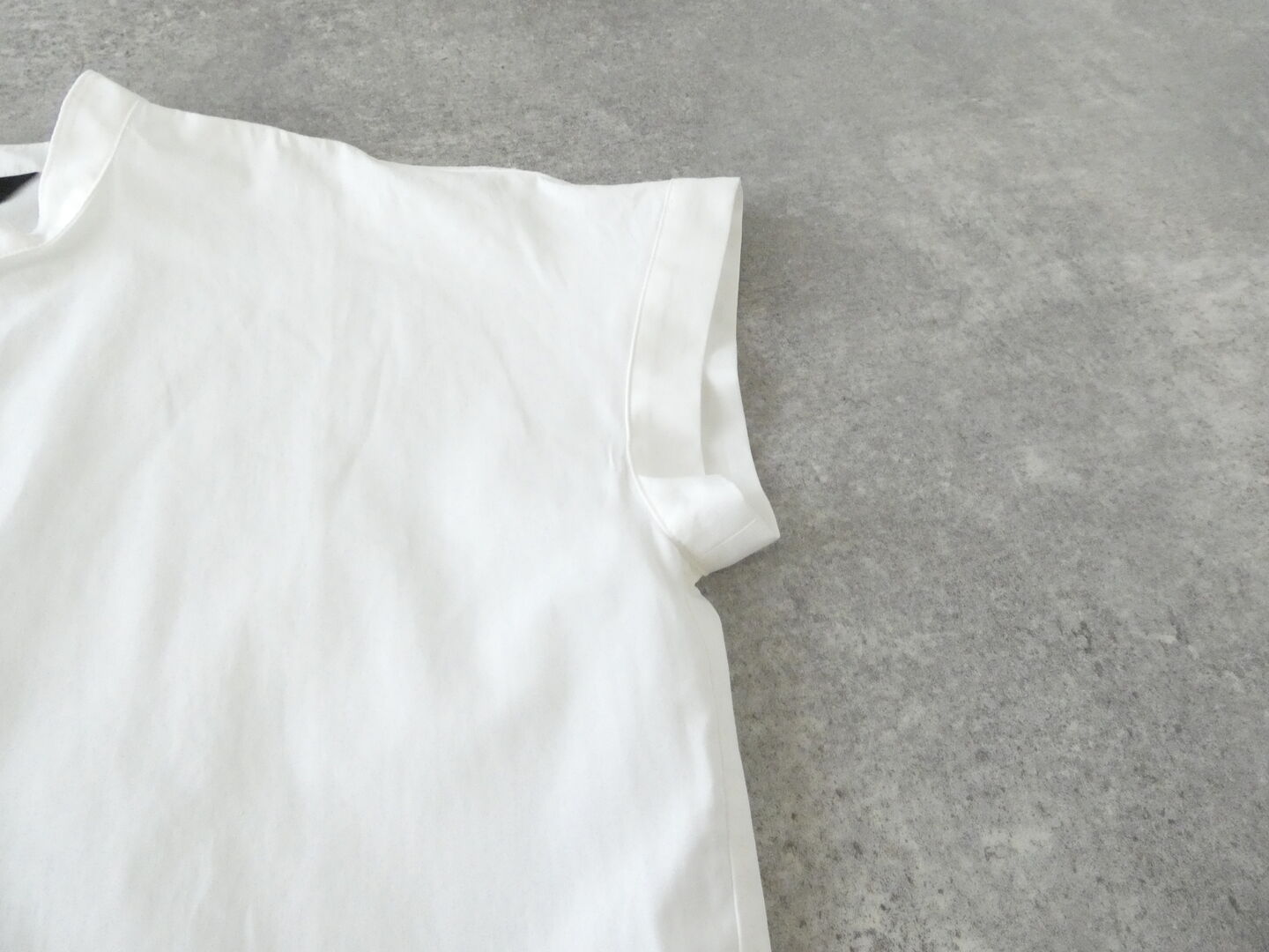 mizuiro ind(ミズイロインド) コットンリネンアシンメトリーカラーシャツの商品画像31