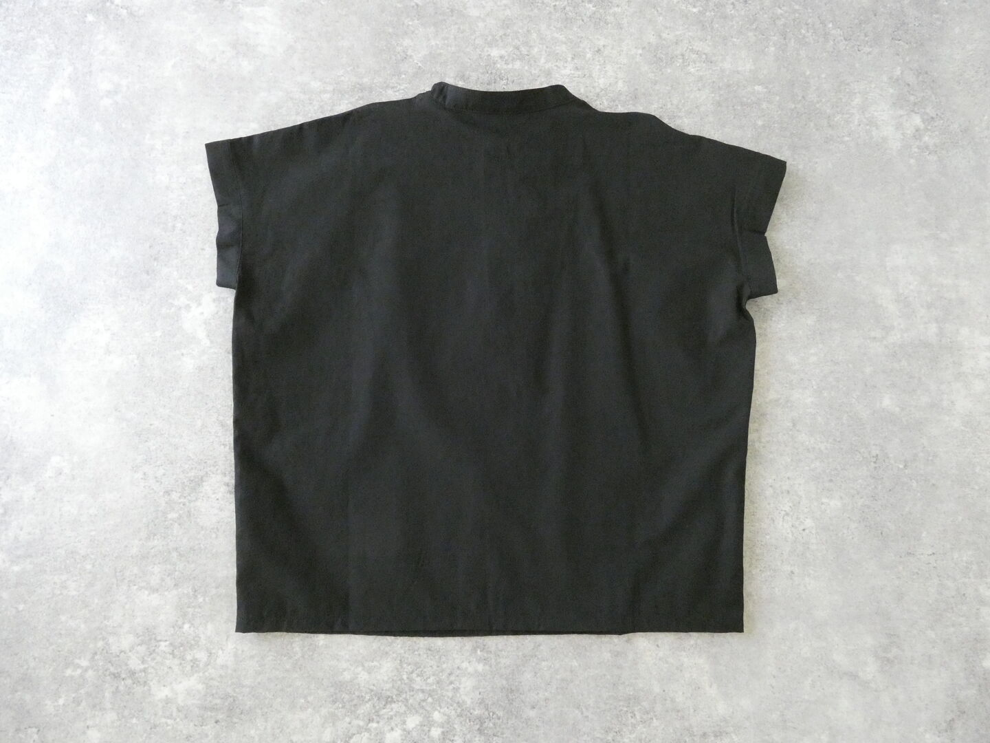 mizuiro ind(ミズイロインド) コットンリネンアシンメトリーカラーシャツの商品画像43