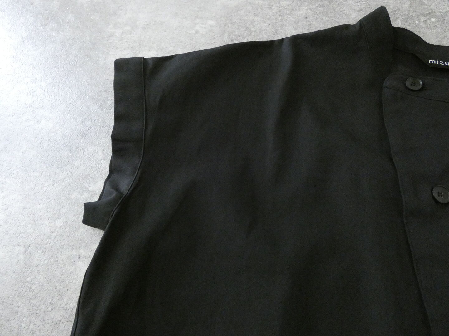 mizuiro ind(ミズイロインド) コットンリネンアシンメトリーカラーシャツの商品画像45