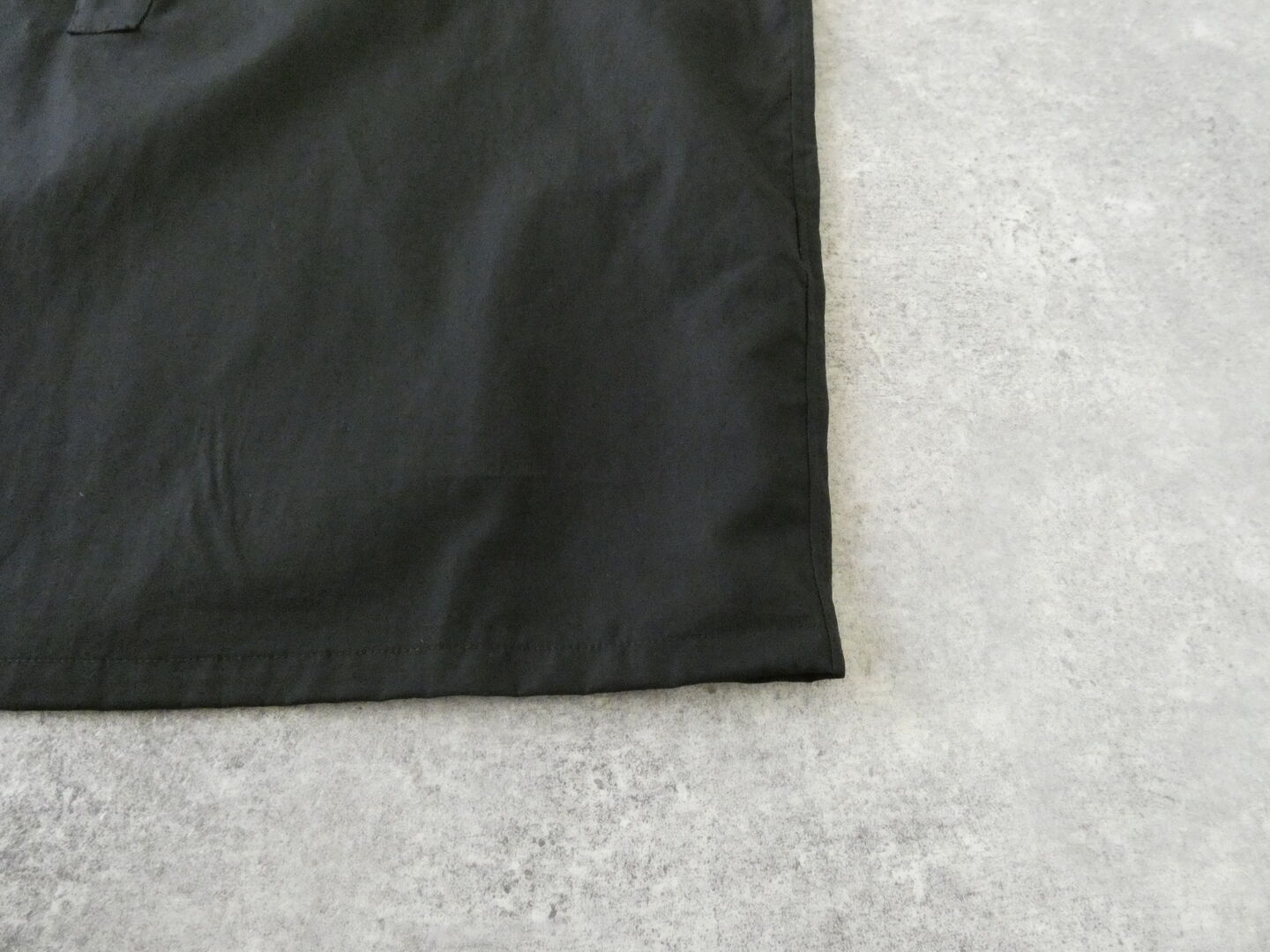 mizuiro ind(ミズイロインド) コットンリネンアシンメトリーカラーシャツの商品画像46