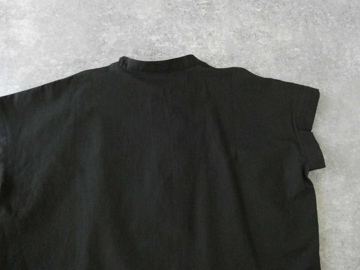 mizuiro ind(ミズイロインド) コットンリネンアシンメトリーカラーシャツの商品画像47