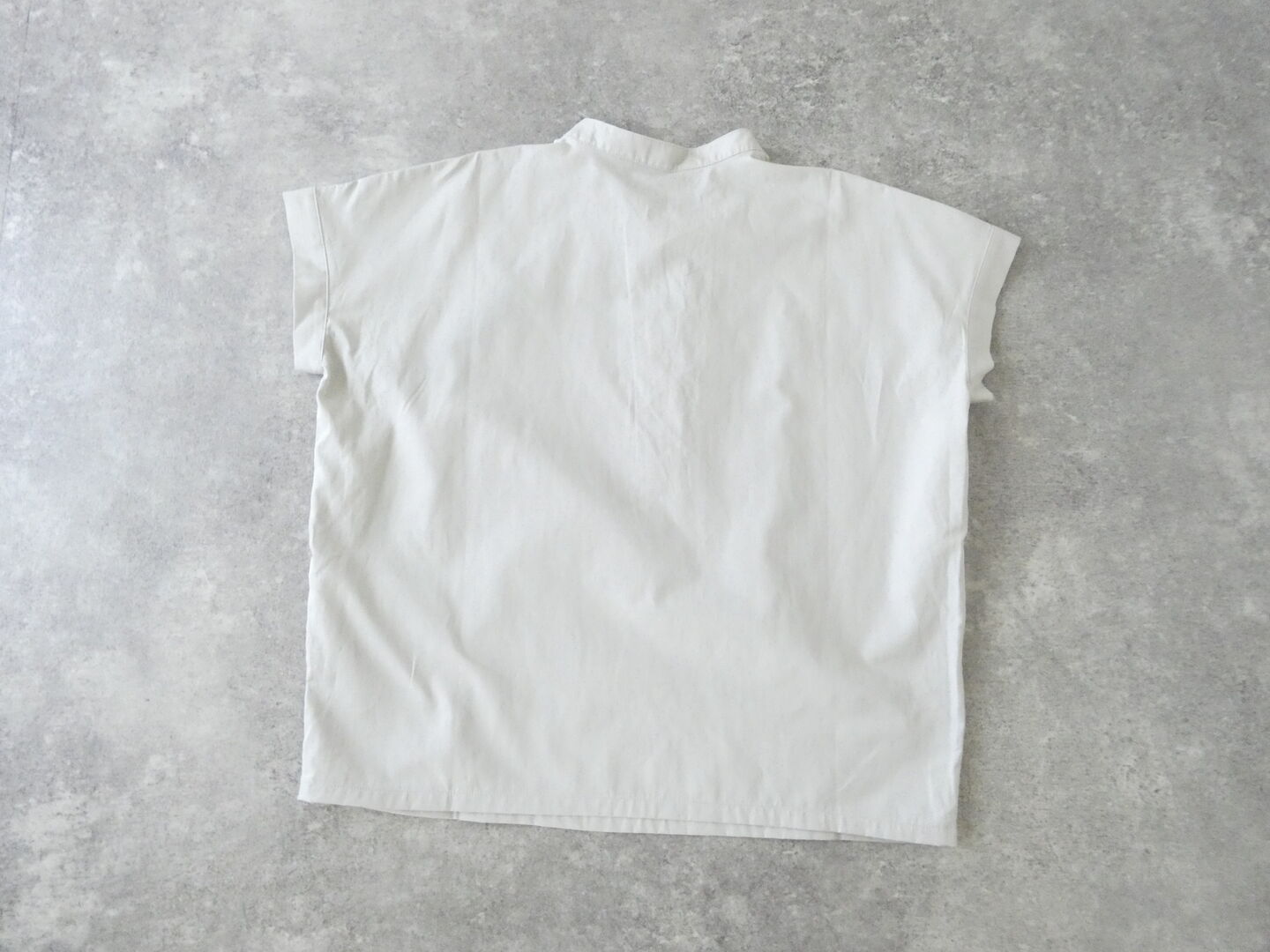 mizuiro ind(ミズイロインド) コットンリネンアシンメトリーカラーシャツの商品画像57