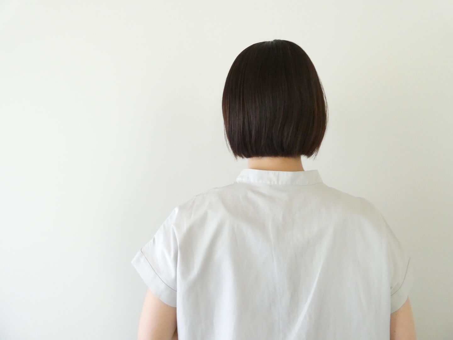 mizuiro ind(ミズイロインド) コットンリネンアシンメトリーカラーシャツの商品画像8