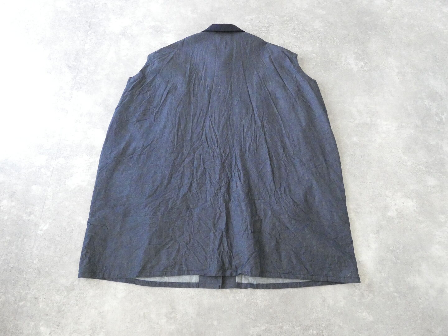 mizuiro ind(ミズイロインド) ワイドデニムシャツワンピースの商品画像12