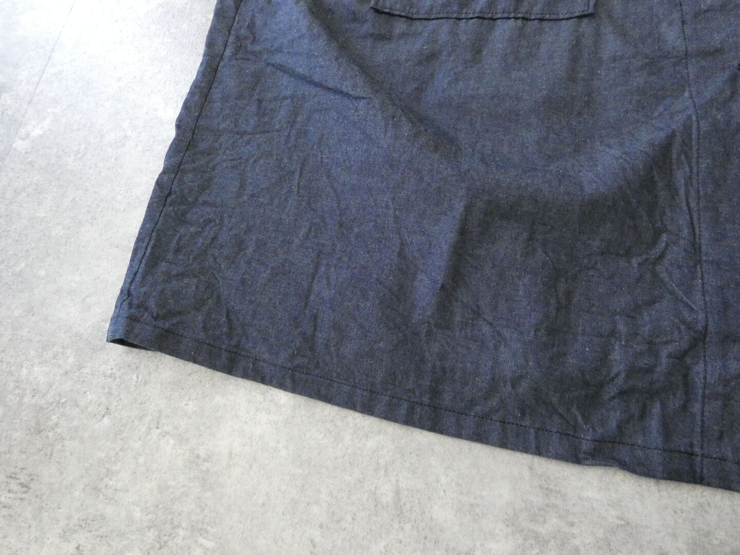 mizuiro ind(ミズイロインド) ワイドデニムシャツワンピースの商品画像25