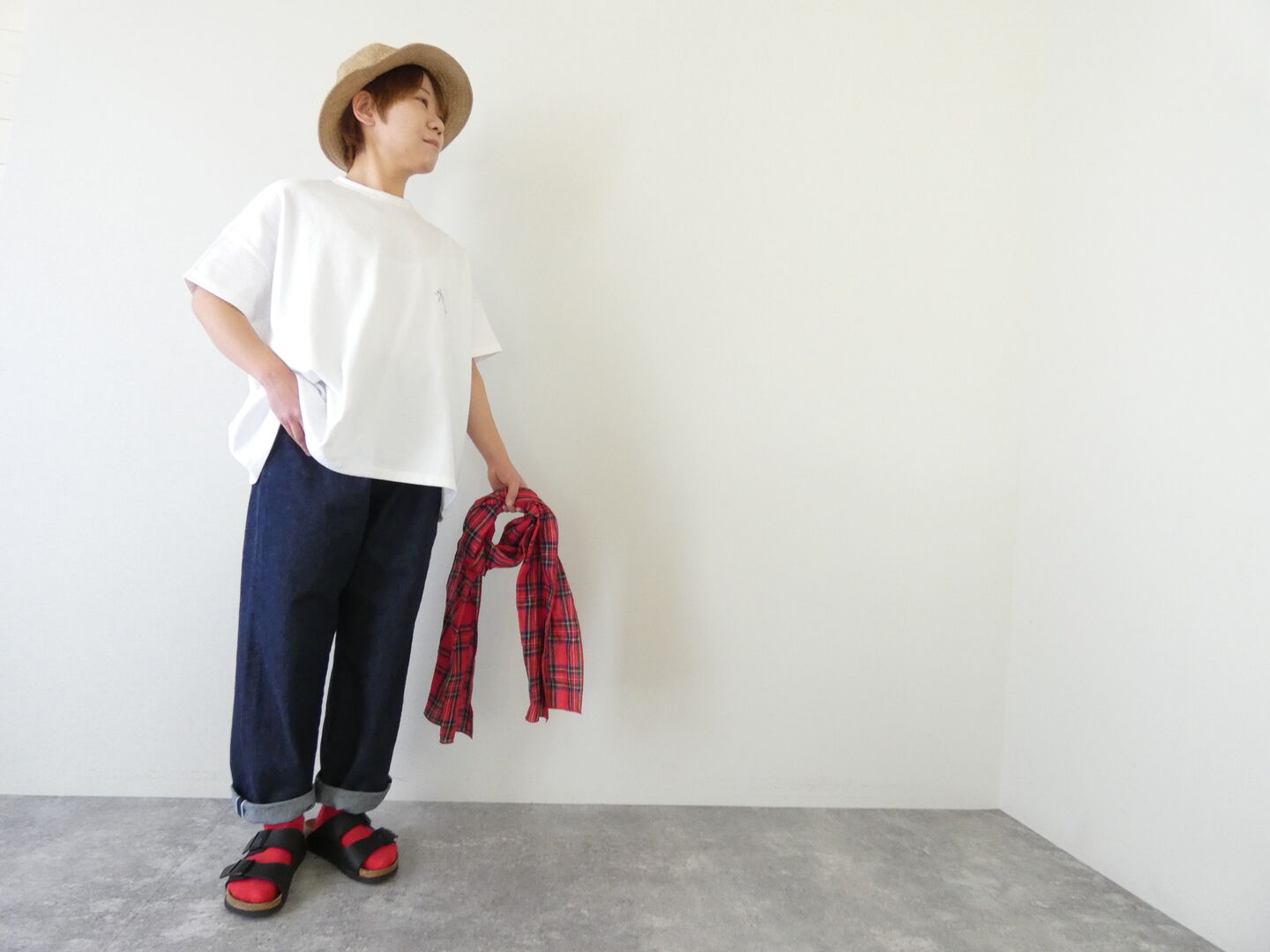 nisica(ニシカ) シカの半袖BIGTシャツの商品画像10