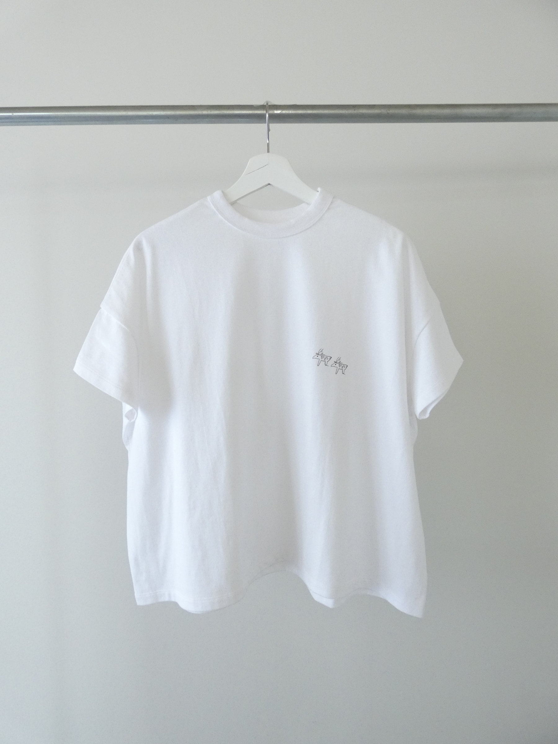 nisica(ニシカ) シカの半袖BIGTシャツの商品画像16