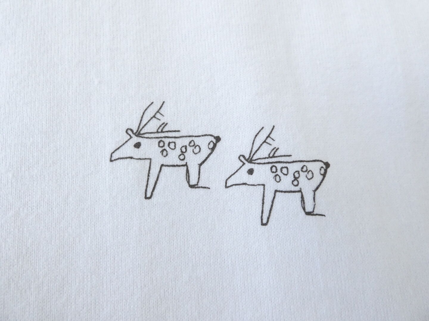 nisica(ニシカ) シカの半袖BIGTシャツの商品画像17