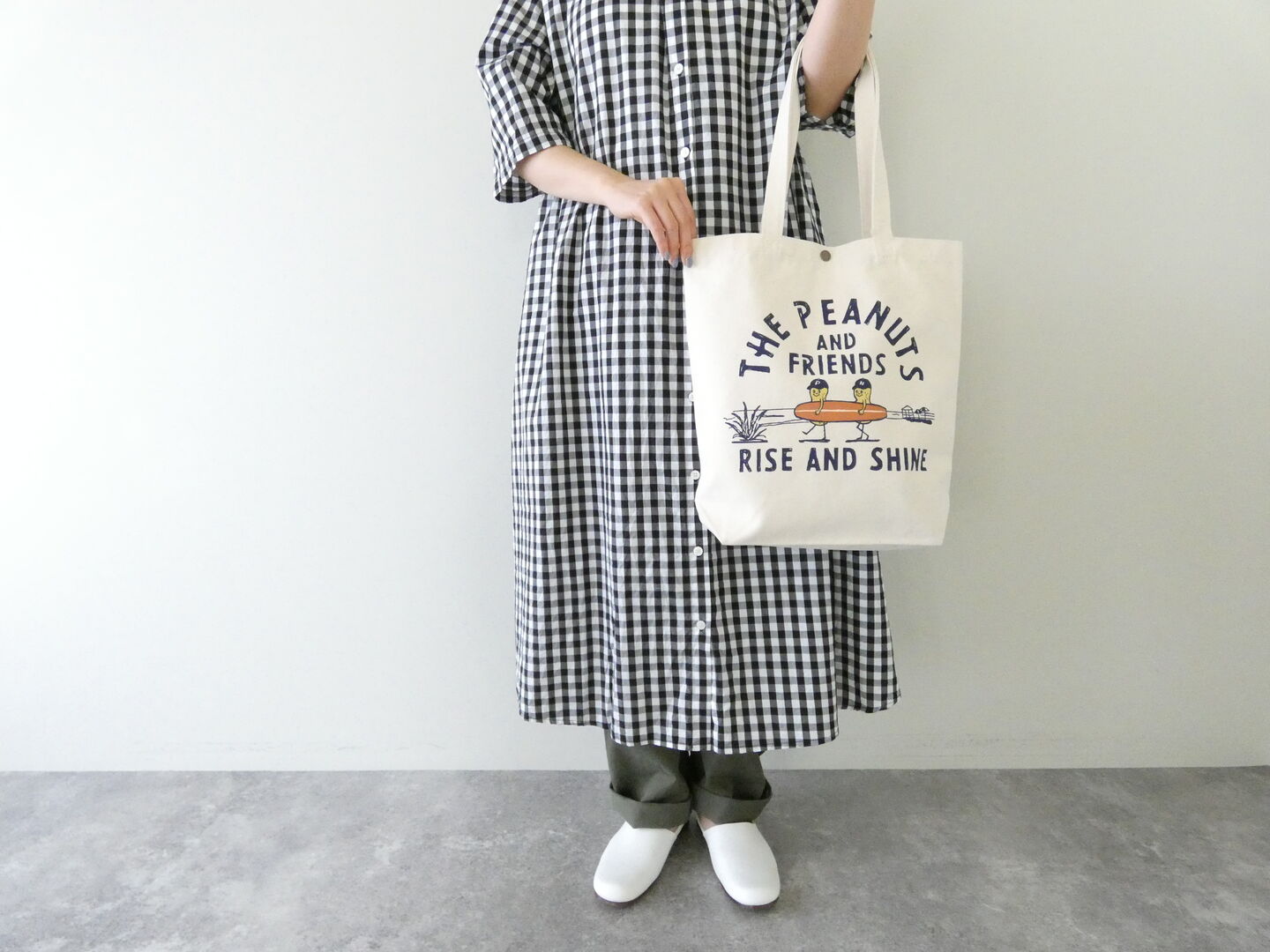 PK THE PEANUTS CANVAS TOTEの商品画像2