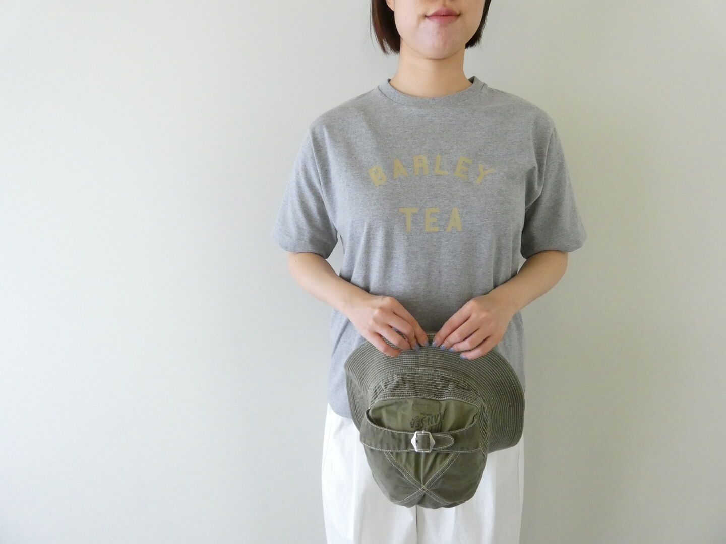 PARADIS(パラディ) ドライコットン天竺プリントTの商品画像2