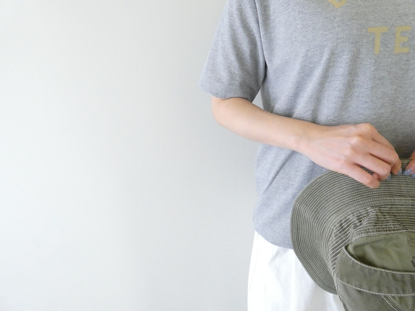 PARADIS(パラディ) ドライコットン天竺プリントTの商品画像5