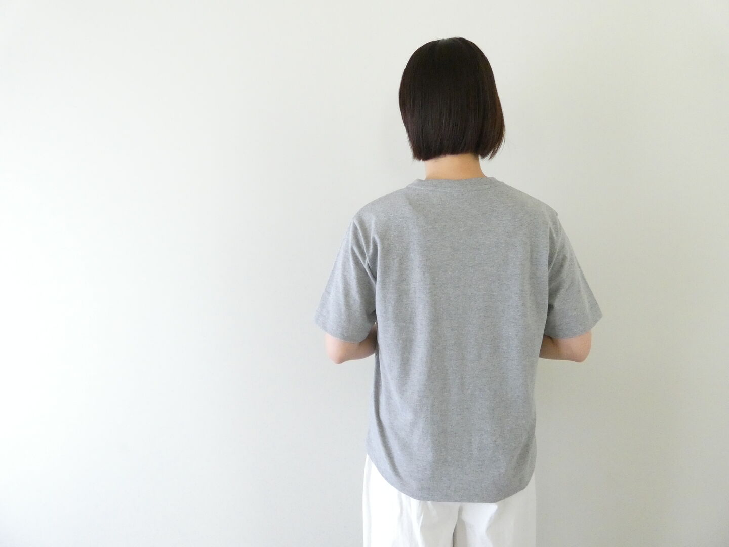 PARADIS(パラディ) ドライコットン天竺プリントTの商品画像9