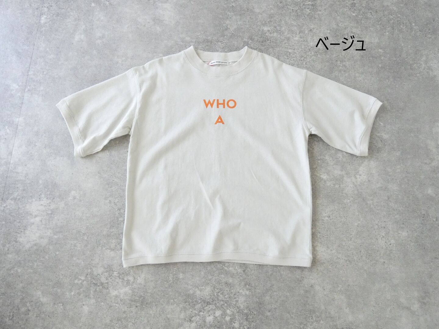 PACIFIC PARK STORE(パシフィックパークストア) 天竺ベーシックプリントTee　WHO Aの商品画像28