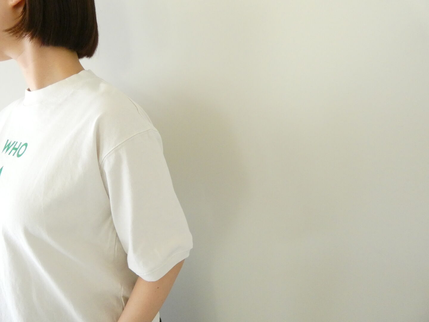 PACIFIC PARK STORE(パシフィックパークストア) 天竺ベーシックプリントTee　WHO Aの商品画像4