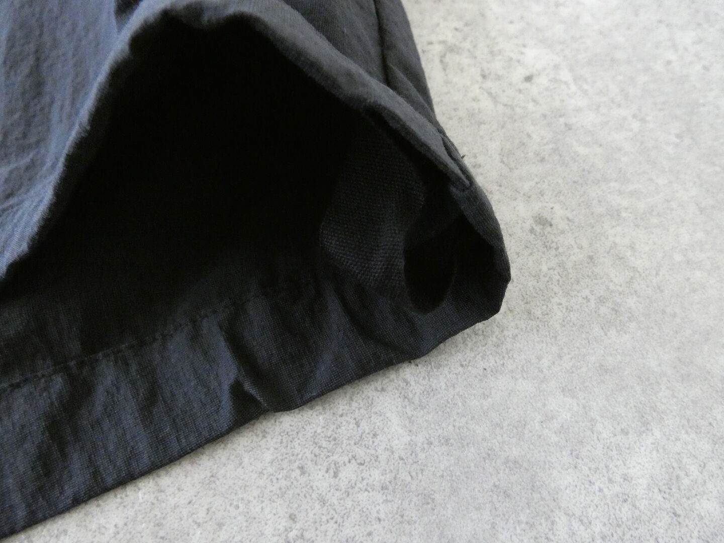 prit(プリット) コットンナイロン交織平織ワッシャー5分ビッグスリーブ裾ヒモプルオーバーの商品画像20