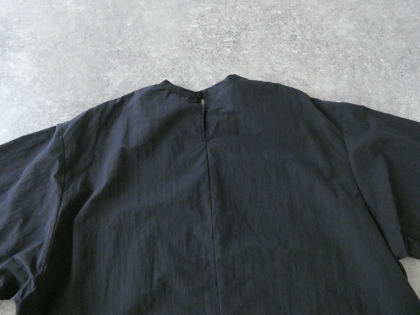 prit(プリット) コットンナイロン交織平織ワッシャー5分ビッグスリーブ裾ヒモプルオーバーの商品画像22