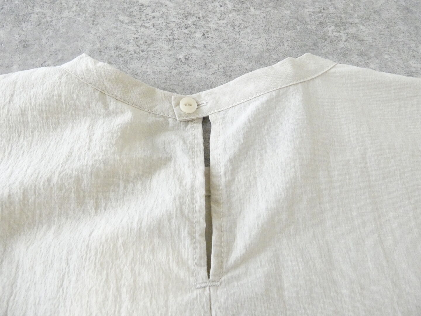 prit(プリット) コットンナイロン交織平織ワッシャー5分ビッグスリーブ裾ヒモプルオーバーの商品画像34