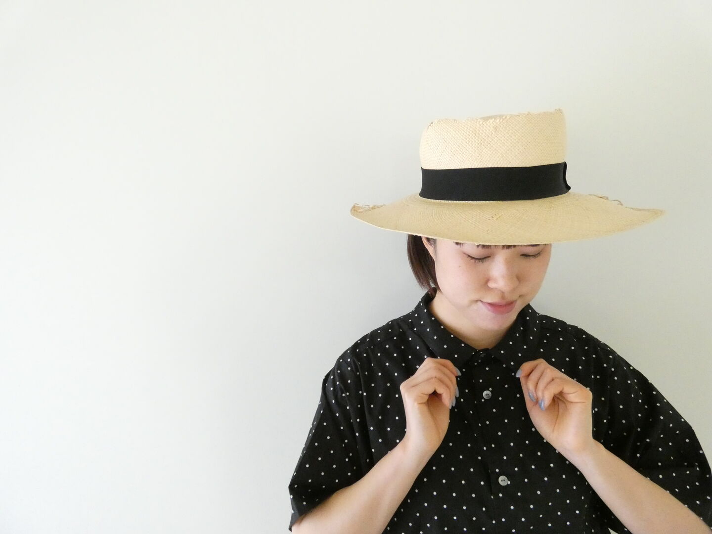 prit(プリット) 70/1高密度ローンドットプリント5分袖ショートシャツの商品画像1