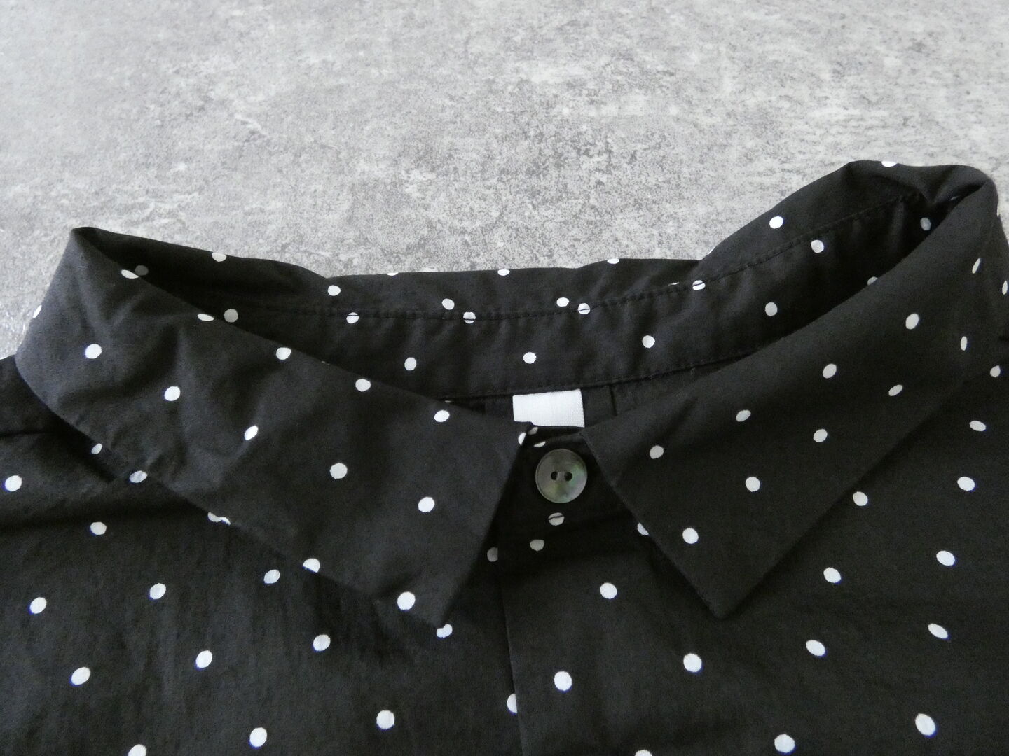 prit(プリット) 70/1高密度ローンドットプリント5分袖ショートシャツの商品画像17