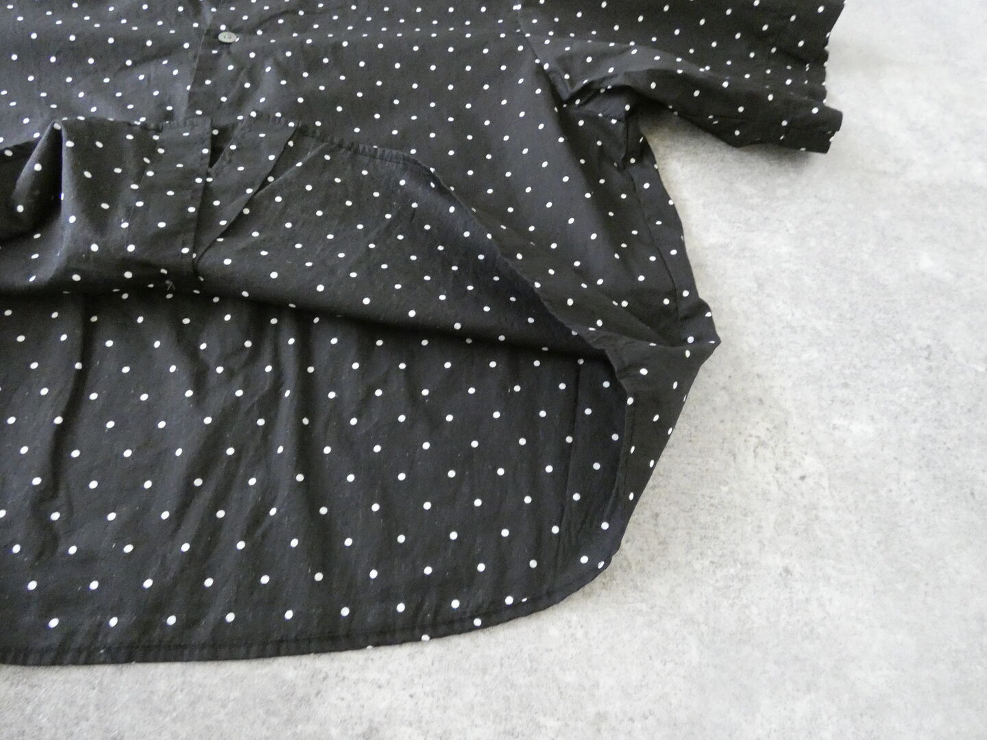 prit(プリット) 70/1高密度ローンドットプリント5分袖ショートシャツの商品画像19