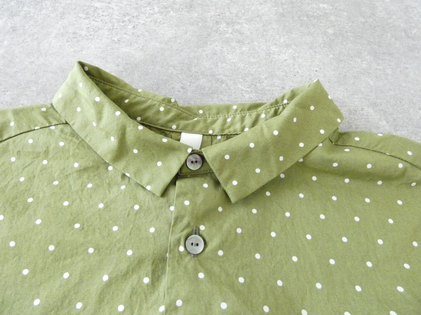 prit(プリット) 70/1高密度ローンドットプリント5分袖ショートシャツの商品画像30