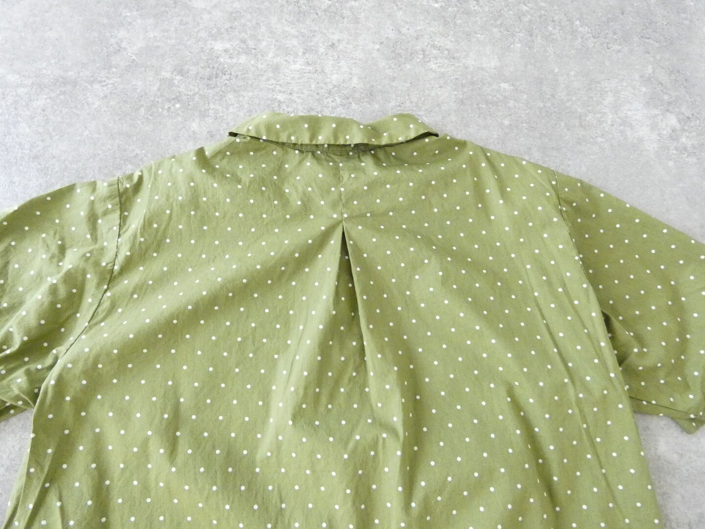 prit(プリット) 70/1高密度ローンドットプリント5分袖ショートシャツの商品画像33