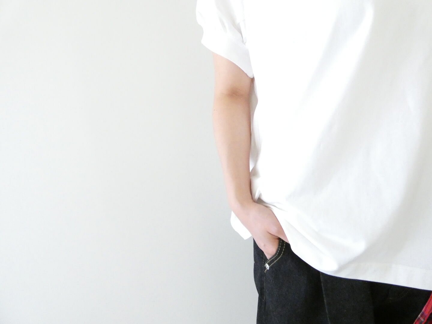 prit(プリット) 47/2スーピマコンパクト天竺ショートスリーブプルオーバーの商品画像17