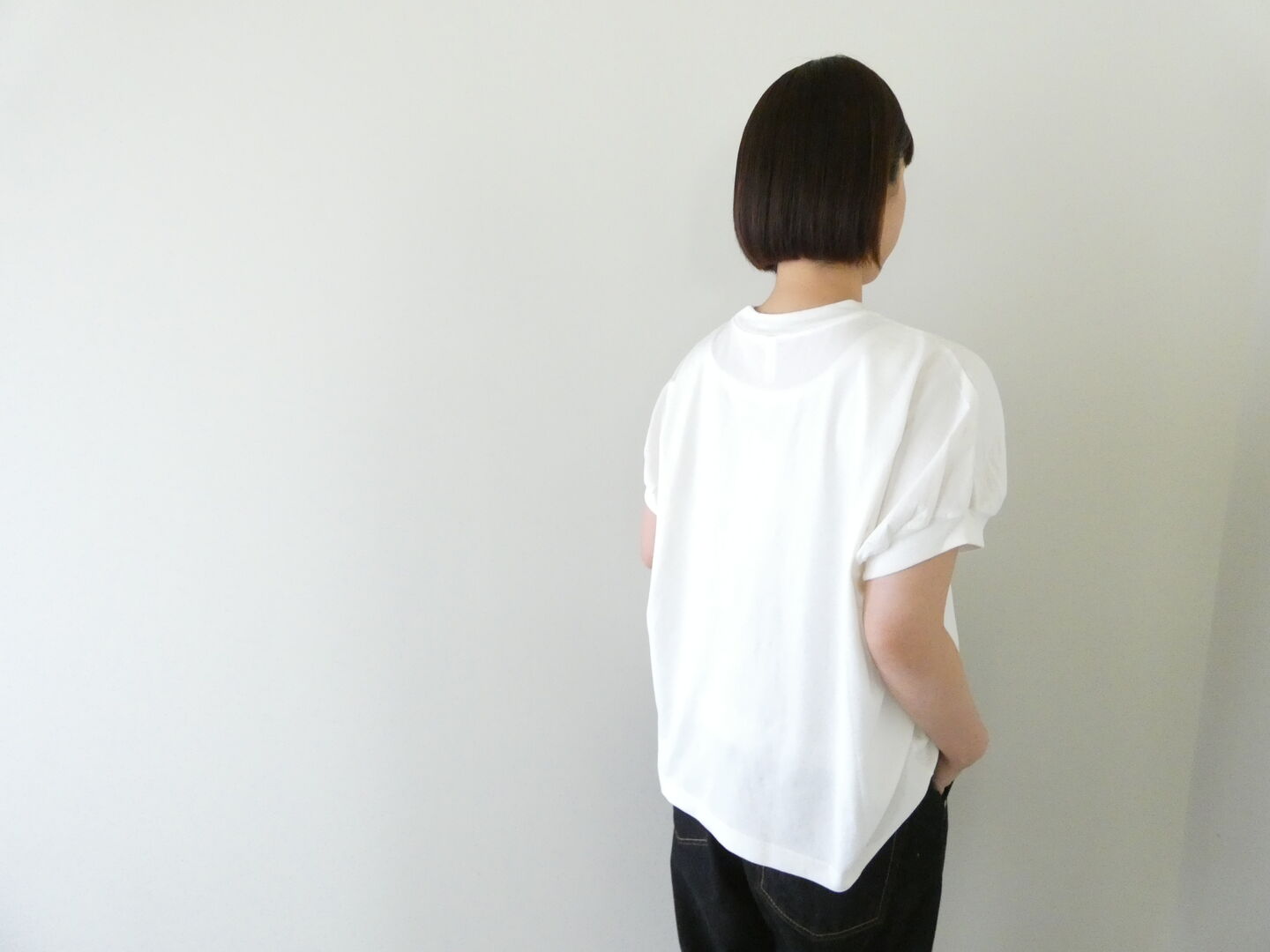 prit(プリット) 47/2スーピマコンパクト天竺ショートスリーブプルオーバーの商品画像4