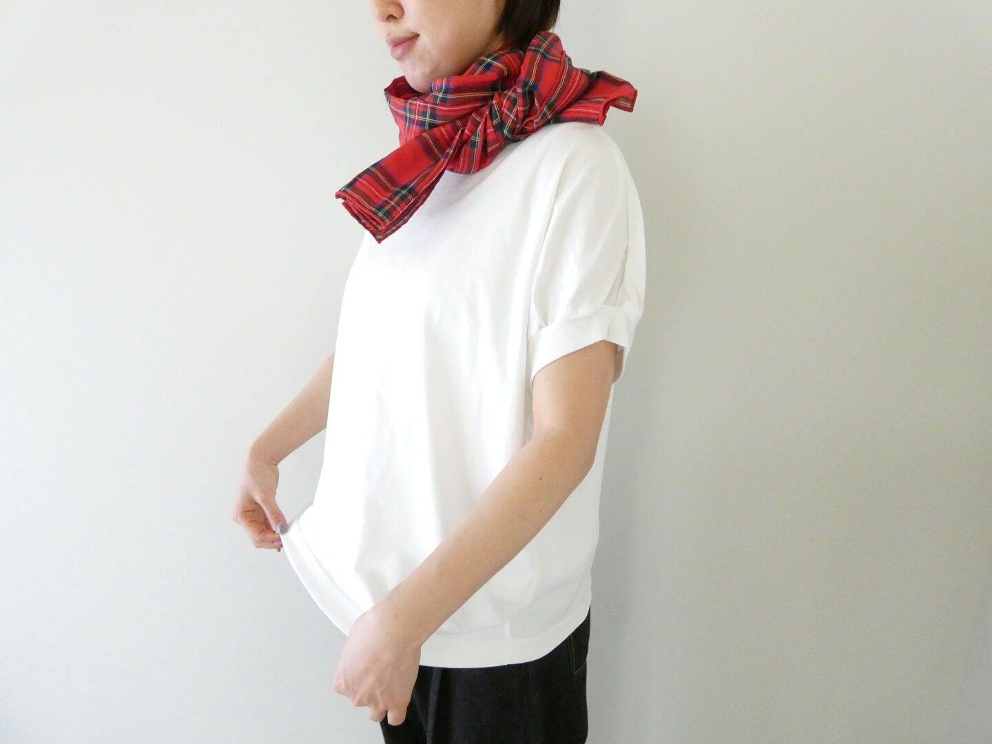 prit(プリット) 47/2スーピマコンパクト天竺ショートスリーブプルオーバーの商品画像6