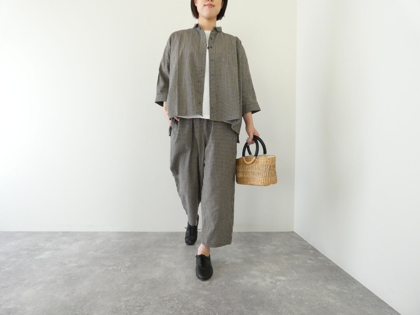 setten(セッテン) ワッシャーチェックシャツの商品画像10