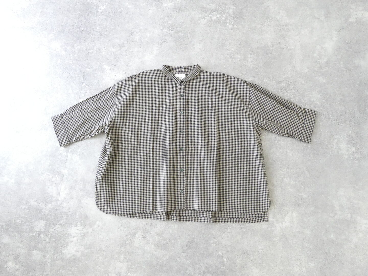 setten(セッテン) ワッシャーチェックシャツの商品画像3