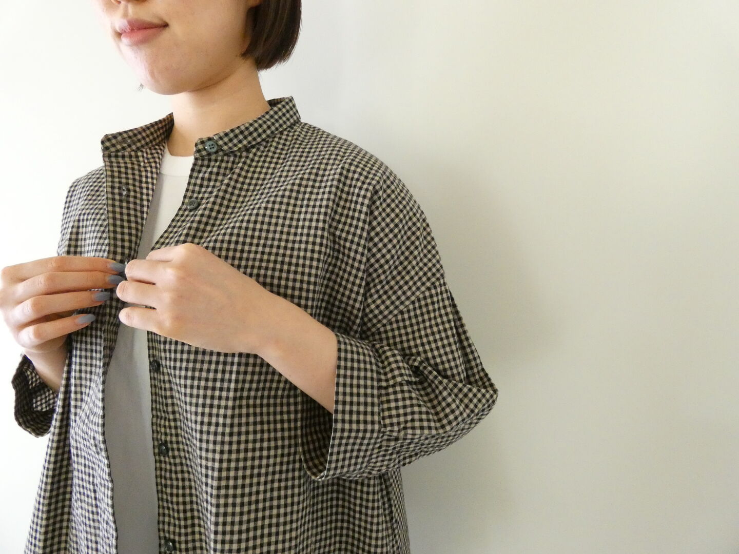 setten(セッテン) ワッシャーチェックシャツの商品画像7