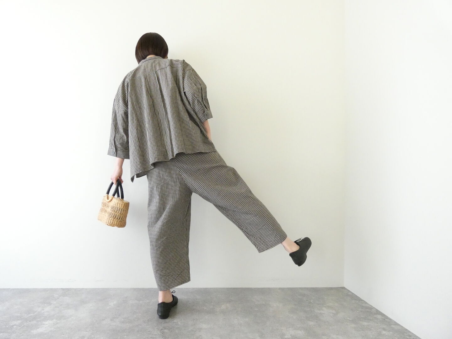 setten(セッテン) ワッシャーチェックシャツの商品画像9