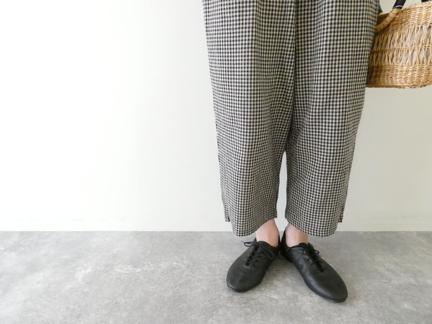 setten(セッテン) ワッシャーチェックイージーパンツの商品画像6