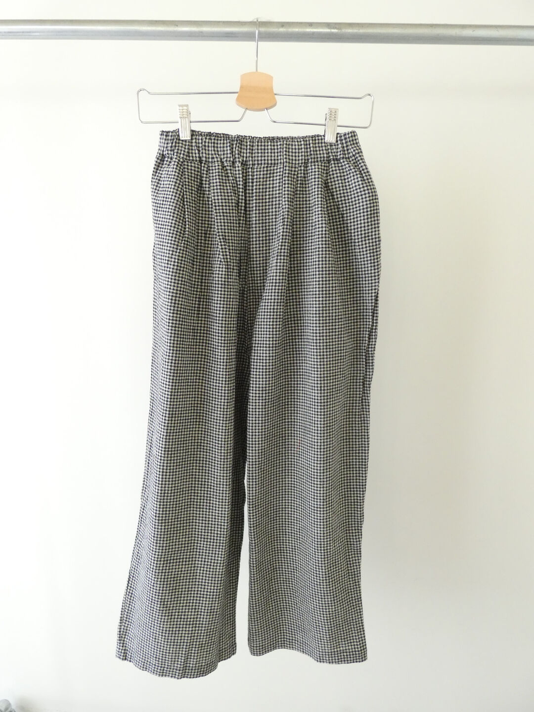 setten(セッテン) 先染めギンガムツータックイージーパンツの商品画像11