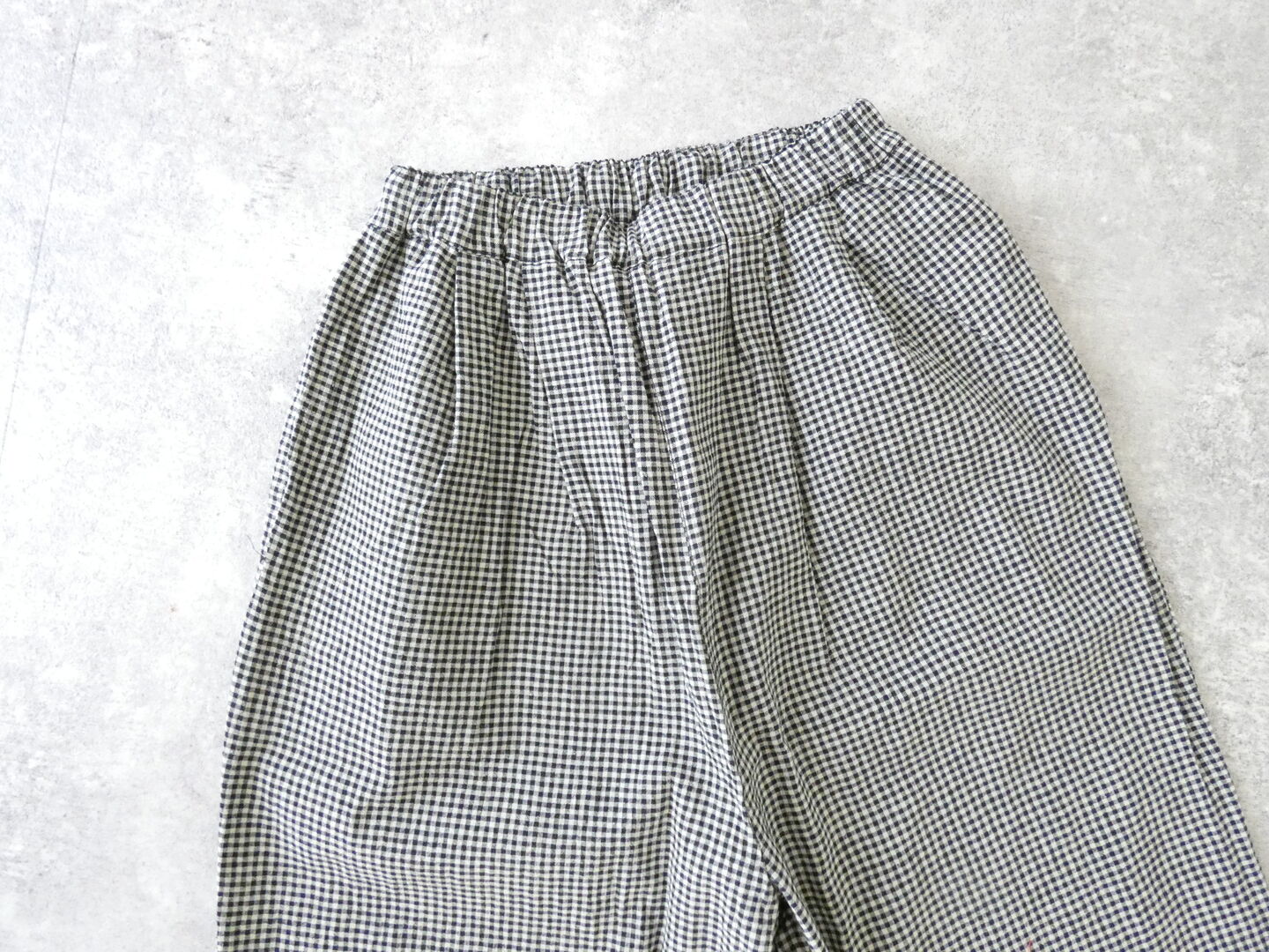 setten(セッテン) 先染めギンガムツータックイージーパンツの商品画像21