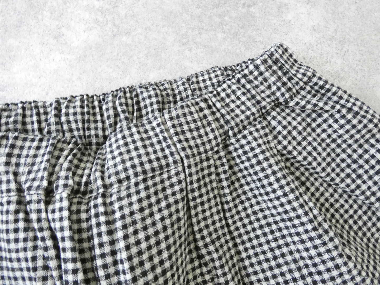 setten(セッテン) 先染めギンガムツータックイージーパンツの商品画像22