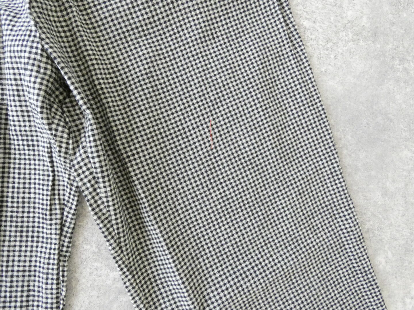 setten(セッテン) 先染めギンガムツータックイージーパンツの商品画像23