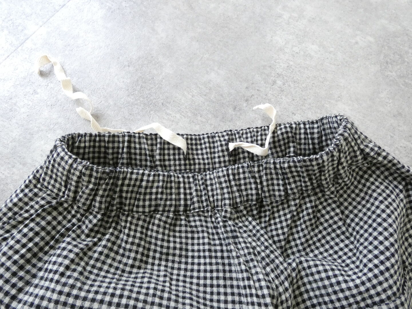 setten(セッテン) 先染めギンガムツータックイージーパンツの商品画像24