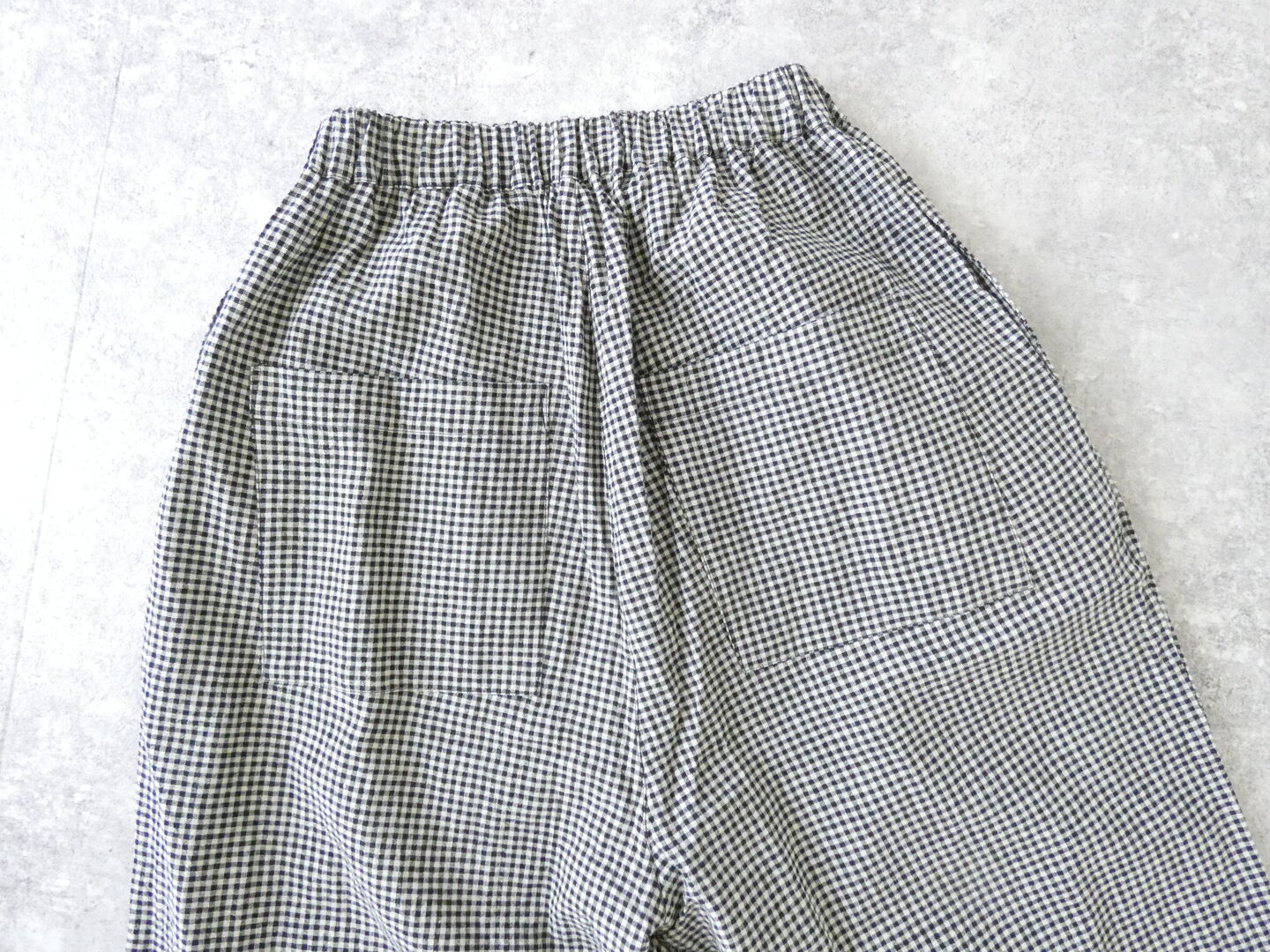 setten(セッテン) 先染めギンガムツータックイージーパンツの商品画像27