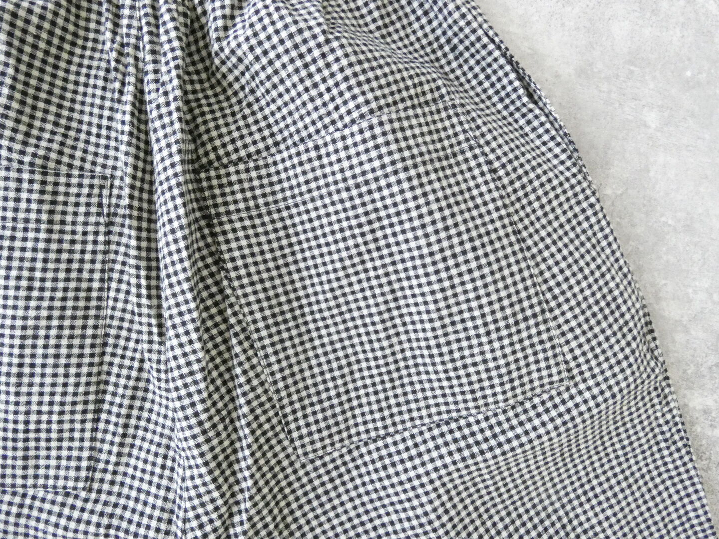 setten(セッテン) 先染めギンガムツータックイージーパンツの商品画像28