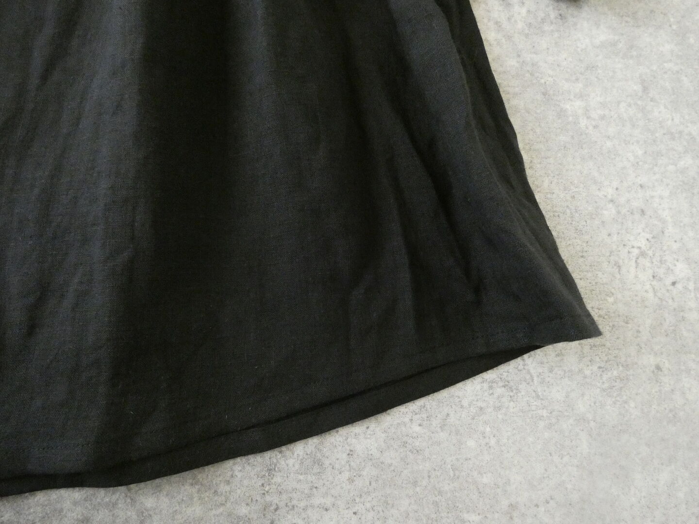 SSC 60リネンゴム通し衿ギャザーフレア6分袖ブラウスの商品画像33