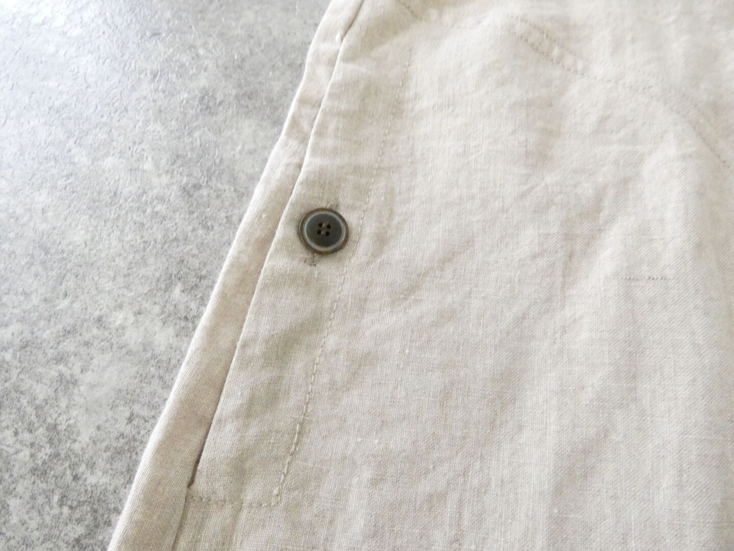 tumugu(ツムグ) リネンキャンバスアシンメトリーベストの商品画像33