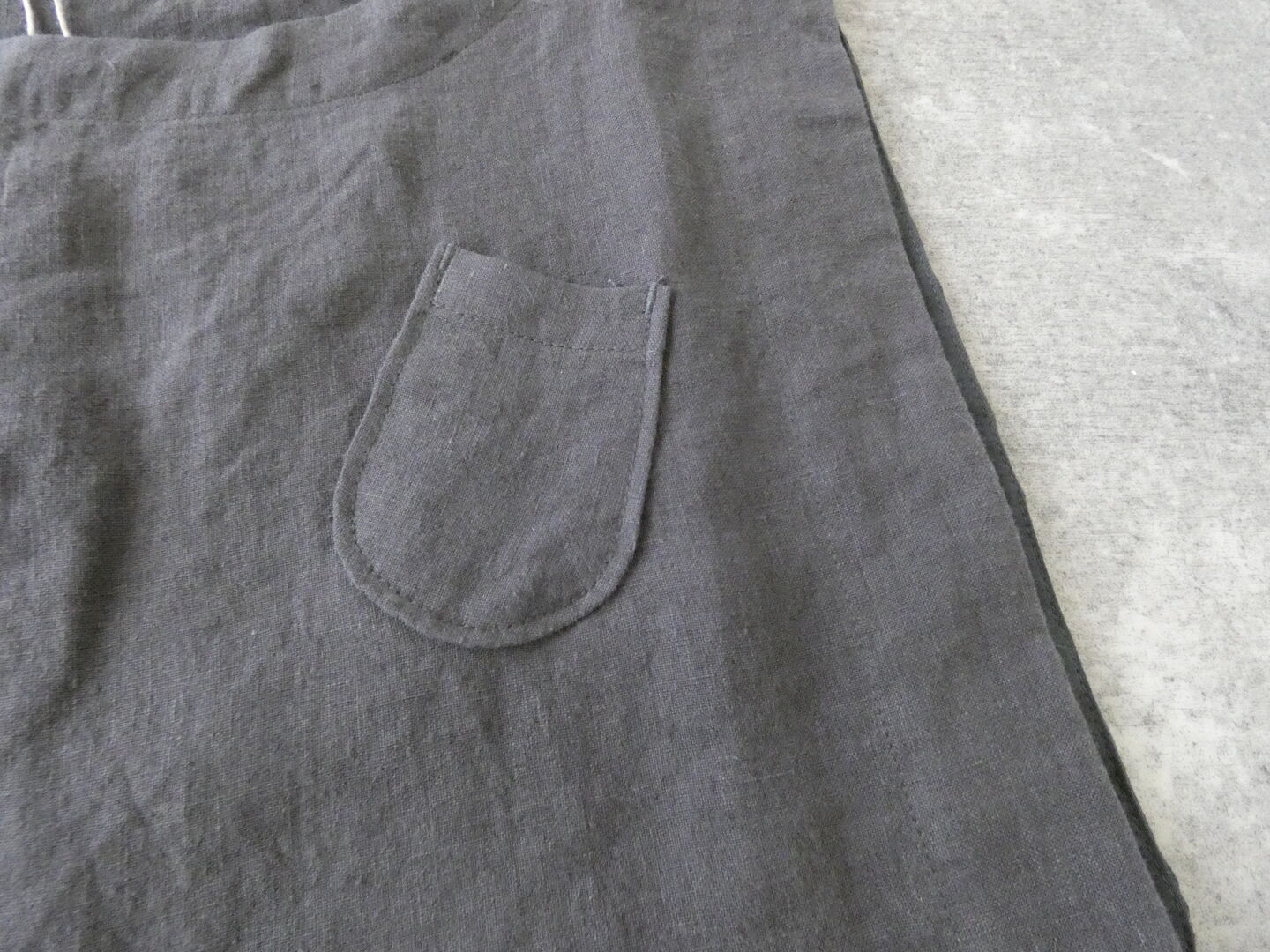 tumugu(ツムグ) リネンキャンバスアシンメトリーベストの商品画像45