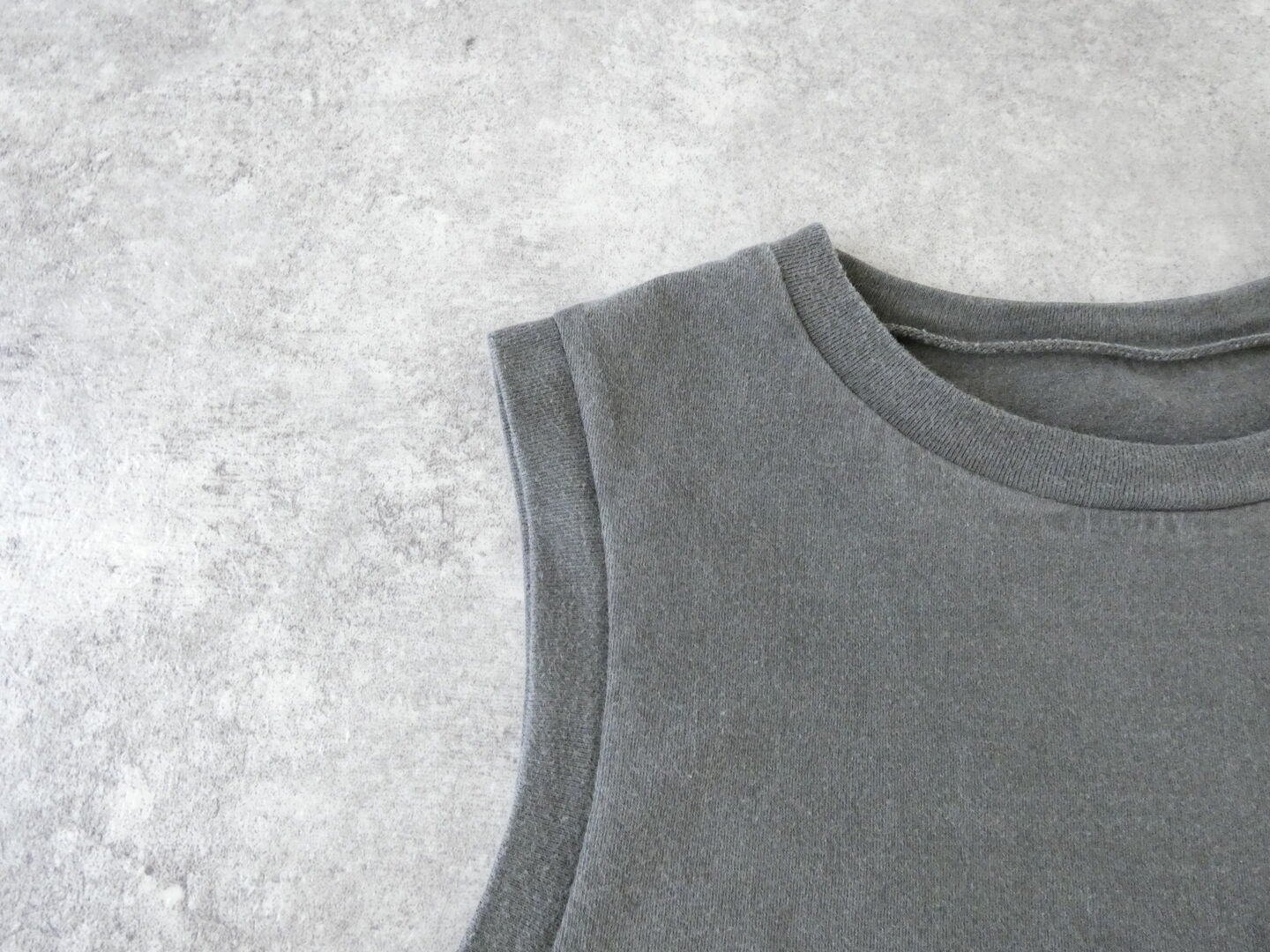 Veritecoeur(ヴェリテクール) Pigment dyeling ピグメントダイタンクトップの商品画像30