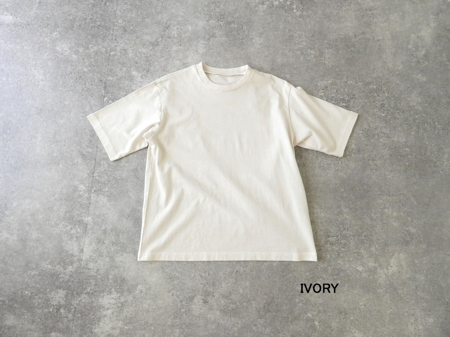 Veritecoeur(ヴェリテクール) Pigment dyeing S/S TEE　ピグメントダイ半袖Tシャツの商品画像10